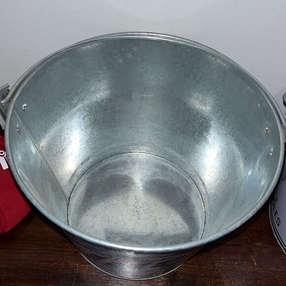 2 Philadelphia Eagles NFL Miller Lite Football Beer Bottle Steel Bar Den Bucket - Picture 3 of 3